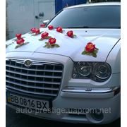 Заказать свадебный белый Крайслер 300С в Донецке фотография