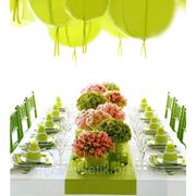 Оформление залов живыми цветами фото