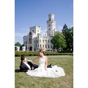 Свадьба в Чешском замке Глубока над Влтавой