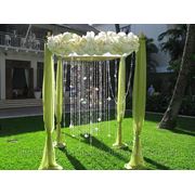 Подвески из бусин для Свадебных арок фото