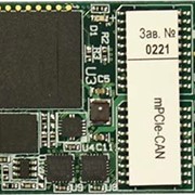 "mPCIe-CAN" модуль двух независимых гальванически изолированных мультиплексных каналов ISO-11898 (CAN Bus)