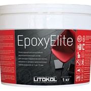 Эпоксидная затирка Litokol epoxy Elite, E.07 Черный кофе ведро 1 кг фото