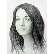 Портрет девушки (карандаш, формат А4) фото