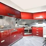 Кухни с фасадами МДФ эмаль фото