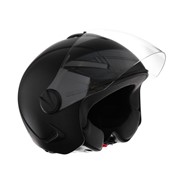Шлем открытый с визором, черный, матовый, размер XL, OF635 фотография
