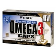 Витамины Weider Omega-3 60caps фото