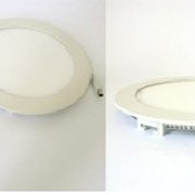 Светодиодный светильник NEW SLIM PANEL 443/1 6W Pure White круглый фото