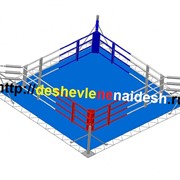 Ринг боксёрский на упорах 6х6м (боевая зона 5х5м, монтажная площадка 6х6м) 192 фотография