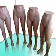 Манекен ноги женские пластик, манекен ног, манекен нижняя часть туловища, манекен для брюк, манекен для штанов фото