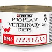 Pro Plan 195г конс. DM Diabetes Management Влажный корм для взрослых кошек при сахарном диабете фотография