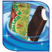 Мороженое 'Каштан' пломбир в шоколадной глазури фото