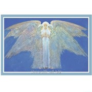 Почтовая открытка Молитва трех ангелов А. Милорадов
