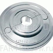Серебристая пластиковая розетка D=16 мм, артикул FL 0440 16