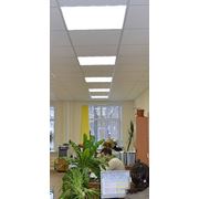 Светодиодные офисные потолочные светильники фотография