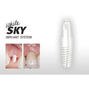 Зубной циркониевый имплантат White SKY фото