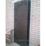 Дверь металлическая с ажуром фото