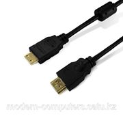 Переходник, MINI HDMI на HDMI, SHIP, SH6031-1P, Пол. Пакет, Контакты с золотым напылением, 1 м фото