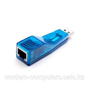 Конвертер, Deluxe, DLA-RJ, USB на Lan RJ-45, Скорость передачи данных 100 Mбит/сек, Shielded jack фото