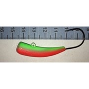 Мормышка свинцовая стукалка SAMURAI Tuk-tuk Rainbow (24 г, цвет X08) фото