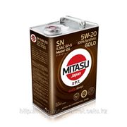 Масло моторное MITASU GOLD SN 5W-20 ILSAC GF-5 100% Synthetic MJ-100. фото