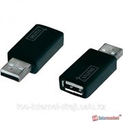 Зарядка USB Digitus DA-11003 charger, USB A -> USB A, black фотография