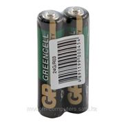 Батарейки GP Batteries Greencell AAA (R03/24G-0S2) комплект - 2 штуки, пленка 100/500 фото