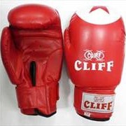 Перчатки боксерские TIGER STAR (DX) красные CliFF, 6 oz