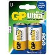Батарейки GP Batteries Ultra Plus D (LR20/13AUP-CR2) комплект - 2 штуки, блистер 10/80 фотография