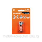 Батарейки ACME Batteries AAA Alkaline LR03/2pcs 10/120 фото