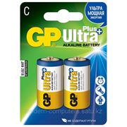 Батарейки GP Batteries Ultra Plus С (LR14/14AUP-CR2) комплект - 2 штуки, блистер 10/80 фото