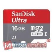 Карта памяти Sandisk Ultra microSDHC Class 10 UHS Class 1 16GB фотография