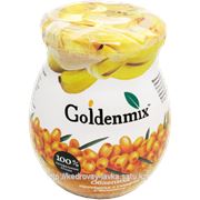 Goldenmix с бананом (облепиха, протертая с сахаром, с бананом)