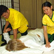Королевский тайский массаж в 4 руки фото