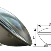 Лампа фара самолетная ЛФЛ 28-600+180-1 (ЛФСМ-ПР27-600+180, ЛФС-ПР27-600+180) фото