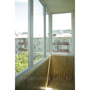 Остекление балконов в Алматы фотография