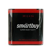 Батарейка солевая Smartbuy Super Heavy Duty, 3R12-1S, 4.5В, спайка, 1 шт. фотография