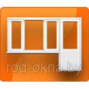 Окно ПВХ пластиковое + дверь балконная. фото