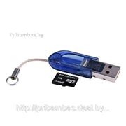 Cardreader (картридер кардридер) microSD и microSDHC. USB 2.0, High speed. фотография
