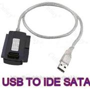 Адаптер-переходник USB 2.0 для SATA IDE 2,5 3,5. фото