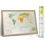 Скретч карта світу “Travel Map Geography World“ фото