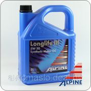 Alpine Longlife III 5W-30 5л фотография