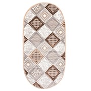 Ковер овальный Соло 44004/овал/01 100х200 см, 100% ПП фото