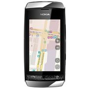 Мобильный телефон Nokia 306 Asha silver white фотография