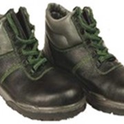 Обувь защитная маслостойкая, нефтестойкая, ботинки кожаные фотография