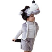 Карнавальный костюм для детей Фабрика Бока Волк с хвостом детский, 24-28 (104-116 см) фото