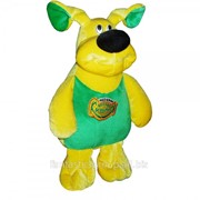 Корпоративная игрушка Желтая собачка