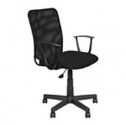 Офисное кресло AV 220 PL ткань/сетка черная фото
