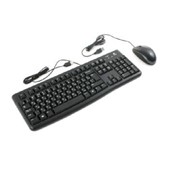 Клавиатура и мышь Logitech, MK120, 920-002561, black