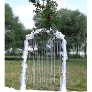 Свадебная арка Белая (прокат) фото