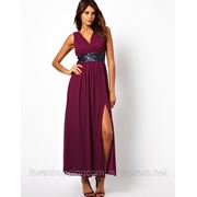 Платье длинное ASOS Sequin Grecian Maxi Dress